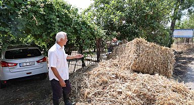 Balya taşıyan kamyonların tedbirsizliği vatandaşı canından bezdirdi