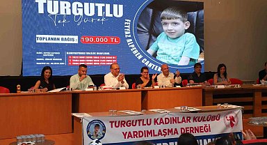 Başkan Akın'dan SMA hastası Feyyaz'a destek