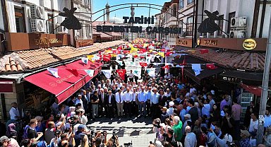 Başkan Altay 3. Tarihi Bedesten Alışveriş Günleri'nin açılışını yaptı