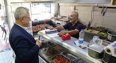 Başkan Arslan, esnafa çöp saati ve kurallarını hatırlattı