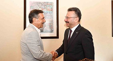 Başkan Ataç'tan Vali Aksoy'a ziyaret