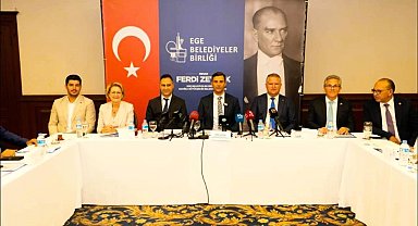 Başkan Çelik, Ege Belediyeler Birliği Encümen Toplantısına katıldı
