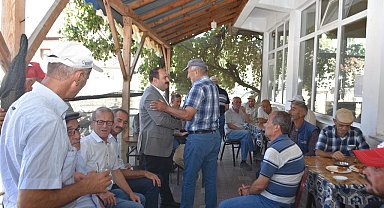 Başkan Hamamcı halkla buluştu