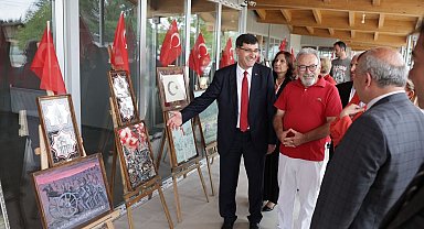 Başkan Kahveci, Diorama Müzesi'ni ziyaret etti