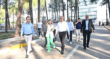 Başkan Kocagöz, eski MKE Pil Fabrikası yerleşkesini inceledi