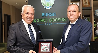 Başkan Şadi Özdemir'den Bursa Ticaret Borsası'na ziyaret