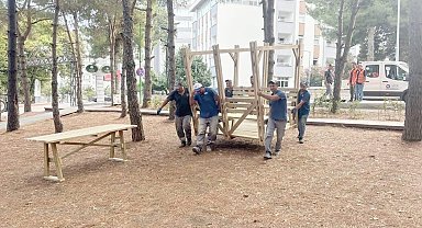 Başkan Sandıkçı: "Sosyal yaşam alanlarını daha konforlu hale getiriyoruz"