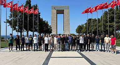 Batmanlı gençler Çanakkale'yi gezdi