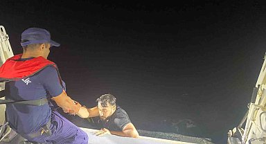 Bodrum'da 50 düzensiz göçmen kurtarıldı, 10 göçmen yakalandı
