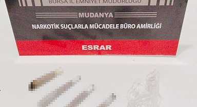 Bursa polisinden uyuşturucu operasyonu