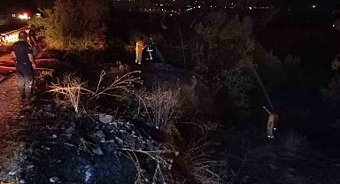 Bursa'da korkutan orman yangını
