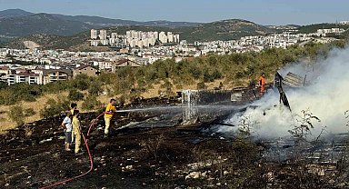 Bursa'da ormanlık alan büyük tehlike atlattı