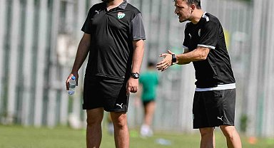 Bursaspor'da çalışmalar sürüyor