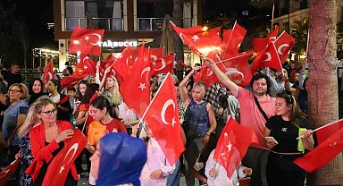 Büyükçekmece'de zafer bayramı kutlaması