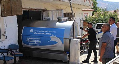 Büyükşehir Belediyesi'nin kooperatiflere ekipman desteği sürüyor