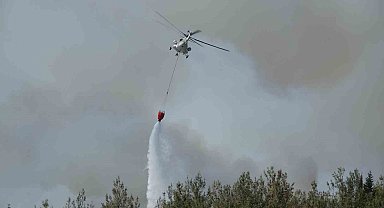 Çanakkale'deki tarihi yangında uçak ve helikopterler 708 sorti yaptı, 146 saat havada kaldı