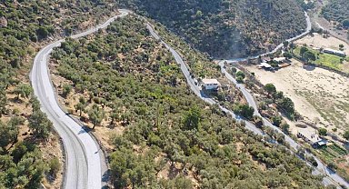 Çerçioğlu Söke'nin dört bir yanında yol yapım çalışmalarına devam ediyor