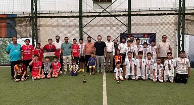 Çermik'te Kur'an kursları arası futbol turnuvası sona erdi