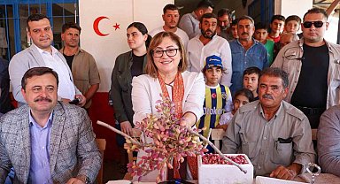 Çiftçilerden mazot desteği için Başkan Fatma Şahin'e teşekkür