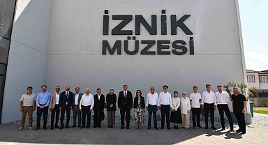 Çin'li heyet resmi ziyaret sebebiyle İznik'te