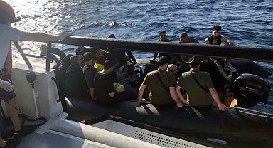 Datça'da 40 düzensiz göçmen yakalandı