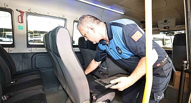 Denizli'de öğrenci servisi denetimleri okullar açılmadan başladı