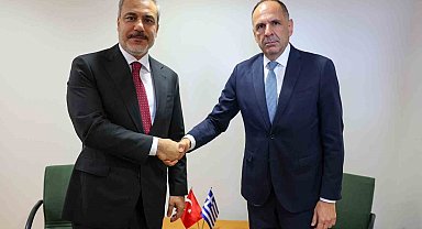 Dışişleri Bakanı Fidan, Yunan mevkidaşı Gerapetritis ile görüştü