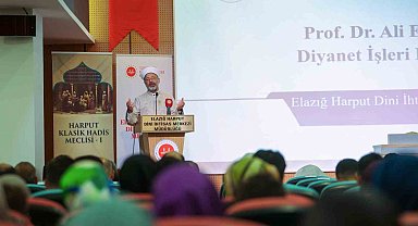 Diyanet İşleri Başkanı Erbaş: "Hadisin daha nitelikli bir şekilde öğretiminin yapılması çok önemli"