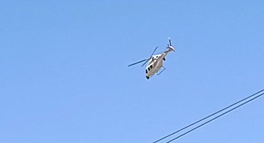 Diyarbakır'da Emniyetin helikopteri kayıp Narin için havalandı