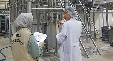 Düzce'de süt ve süt ürünleri denetimi yapıldı