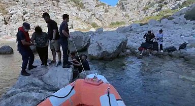 Düzensiz göçmenler Marmaris Armella koyunu mesken tutu