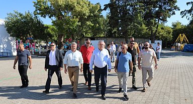 Edremit Belediyesi Altınkum fuar alanı hazır