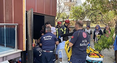 Engelli asansörü 10 metreden zemine çakıldı: 1'i engelli 4 yaralı