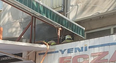 Erdek'te Takunyacılar Çarşısı'nda yangın