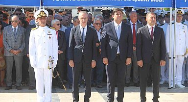 Fethiye'de Zafer Bayramı'nın 102. yılı törenlerle kutlandı