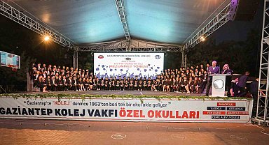 Gaziantep Kolej Vakfı öğrencileri üniversiteli oldu