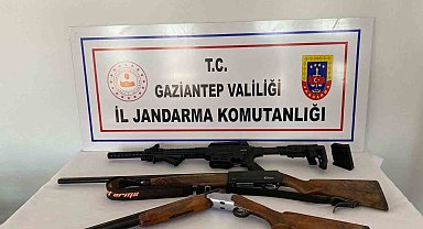 Gaziantep'te 14 adet silah ele geçirildi