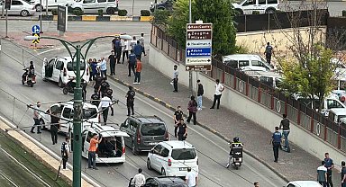 Gaziantep'te trafikte çıkan kavgaya polis müdahale etti