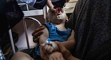 Gazze'de çocuk felci aşılama kampanyası başladı