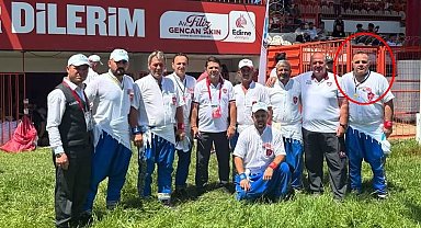 Genç Kırkpınar hakemi kalbine yenik düştü