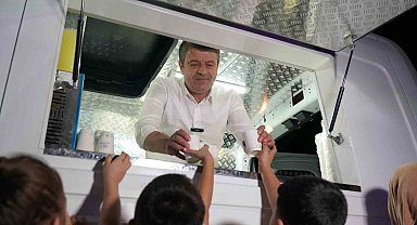 Gezici ikram aracı hizmete girdi