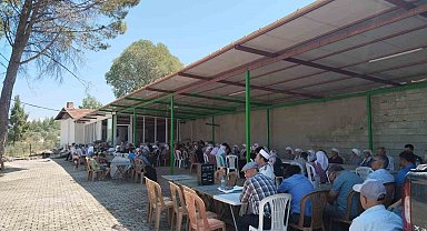 Göktepe halkı kuraklık nedeniyle yağmur duasına çıktı