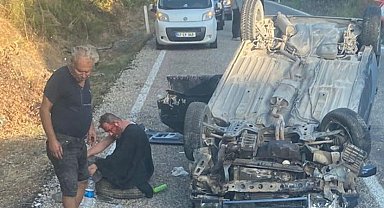 Gönen'de trafik kazası: 1 kişi yaralandı