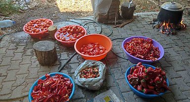 Gördes'te kış hazırlıkları başladı
