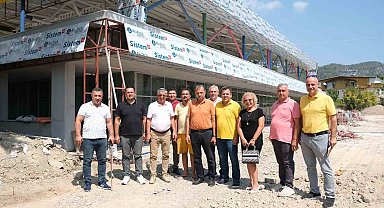 Göynük kapalı pazar yerinde sona doğru