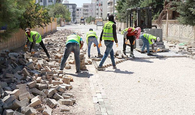 Haliliye Belediyesi üstyapı hizmetleriyle konforu artırıyor