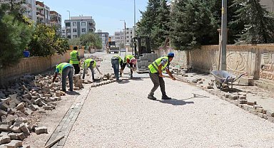 Haliliye'de üstyapı çalışmaları sürüyor
