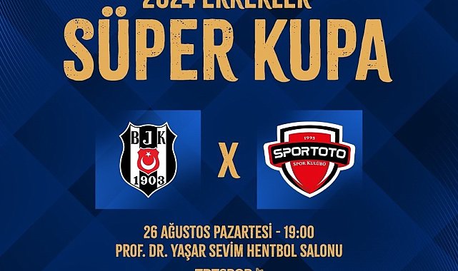 Hentbol Süper Kupa maçları 26 ve 27 Ağustos'ta oynanacak
