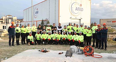Her alanda afet eğitimi
