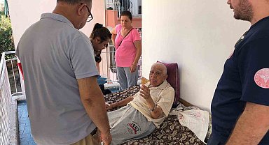 Herkes öldü sandı, merdivenle eve girildiğinde uyuduğu ortaya çıktı
